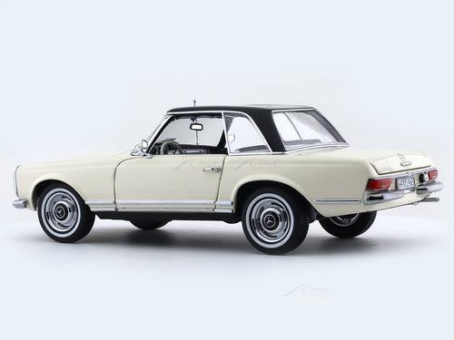 1963 Mercedes-Benz 230 SL W113 Cabriolet White 1:18 Norev diecast Scale Model collectible