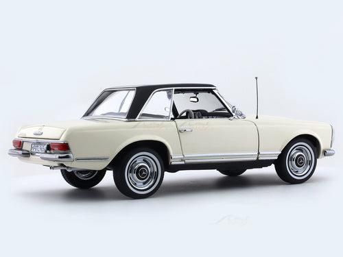 1963 Mercedes-Benz 230 SL W113 Cabriolet White 1:18 Norev diecast Scale Model collectible