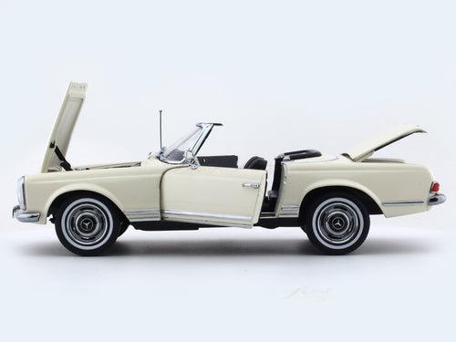 1963 Mercedes-Benz 230 SL W113 Cabriolet White 1:18 Norev diecast Scale Model collectible