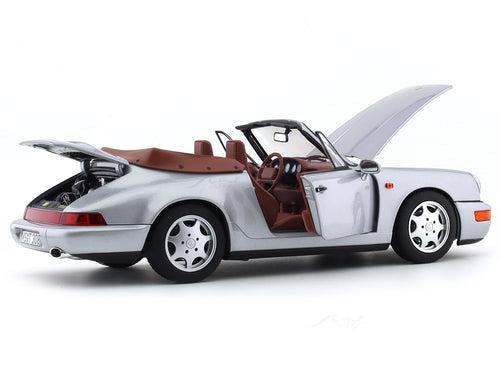 1990 Porsche 911 964 Carrera 2 silver 1:18 Norev diecast Scale Model collectible