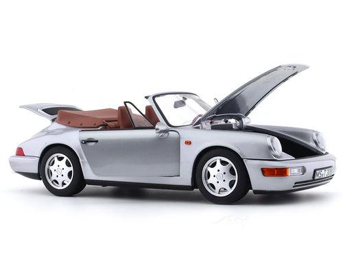 1990 Porsche 911 964 Carrera 2 silver 1:18 Norev diecast Scale Model collectible