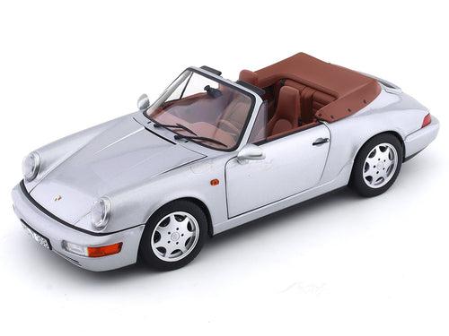 1990 Porsche 911 964 Carrera 2 silver 1:18 Norev diecast Scale Model collectible