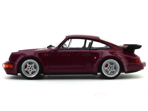 Damaged : 1991 Porsche 911 964 Turbo 3.6 Star Ruby 1:18 Solido diecast scale model