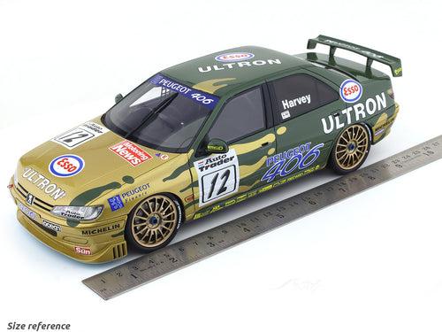 1997 Peugeot 406 #12 BTCC 1:18 Ottomobile resin scale model car collectible