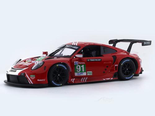 2020 Porsche 911 RSR LM 1:24 Bburago licensed diecast Scale Model car