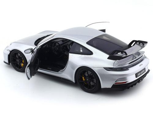 2021 Porsche 911 GT3 silver 1:18 Norev diecast Scale Model car