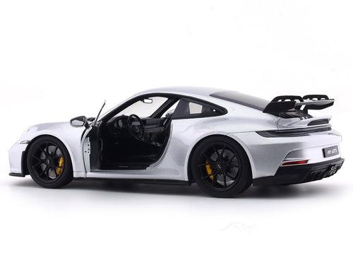 2021 Porsche 911 GT3 silver 1:18 Norev diecast Scale Model car