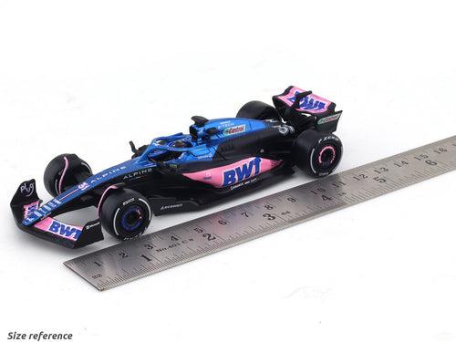 2023 BWT Alpine A523 Esteban Ocon 1:43 Bburago & Coffee mug set scale model car