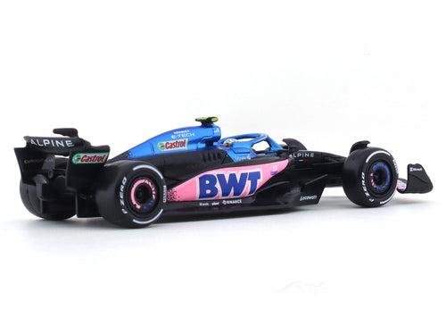 2023 BWT Alpine A523 Pierre Gasly 1:43 Bburago Formula 1 diecast scale model car