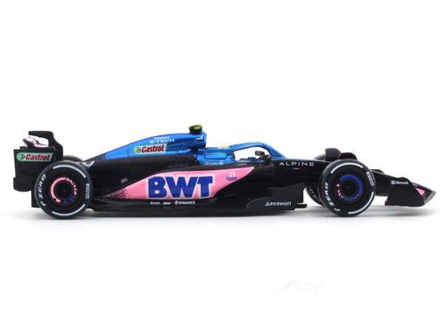 2023 BWT Alpine A523 Pierre Gasly 1:43 Bburago Formula 1 diecast scale model car