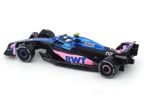 2023 BWT Alpine A523 Pierre Gasly 1:43 Bburago Formula 1 diecast scale model car