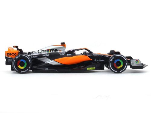 2023 McLaren MCL60 Oscar Piastri 1:43 Bburago Formula 1 diecast scale model car