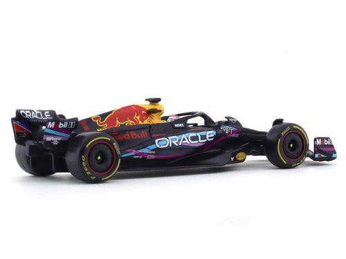 2023 Red Bull Racing RB19 Max V Miami GP 1:43 Bburago Formula 1 diecast scale model car