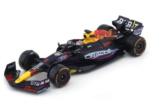 2023 Red Bull Racing RB19 Max V Miami GP 1:43 Bburago Formula 1 diecast scale model car