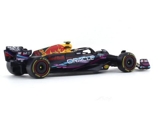 2023 Red Bull Racing RB19 S Perez Miami GP 1:43 Bburago Formula 1 diecast scale model car