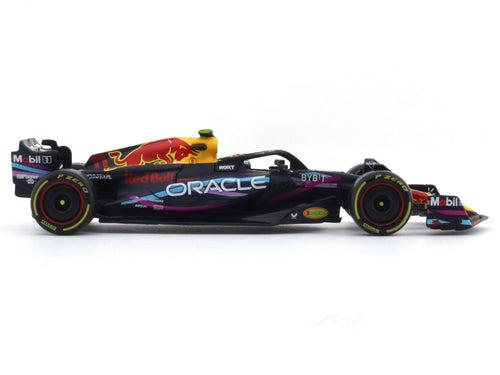 2023 Red Bull Racing RB19 S Perez Miami GP 1:43 Bburago Formula 1 diecast scale model car