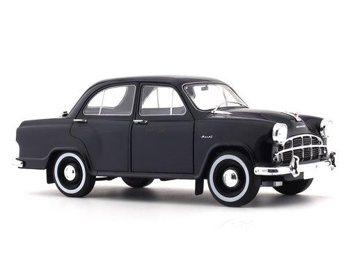 Ambassador MK I black 1:18 Vahanam diecast Scale Model car collectible