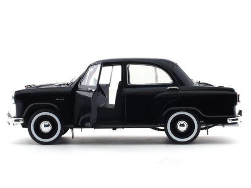 Ambassador MK I black 1:18 Vahanam diecast Scale Model car collectible