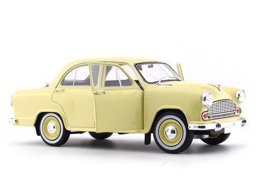 Ambassador MK II beige 1:18 Vahanam diecast Scale Model car collectible