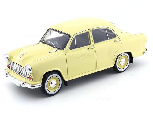 Ambassador MK II beige 1:18 Vahanam diecast Scale Model car collectible