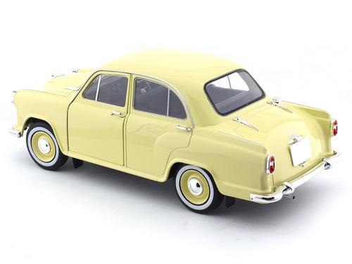 Ambassador MK II beige 1:18 Vahanam diecast Scale Model car collectible