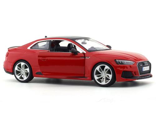 Audi RS 5 Coupe Red 1:24 Bburago licensed diecast Scale Model car