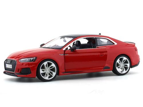 Audi RS 5 Coupe Red 1:24 Bburago licensed diecast Scale Model car