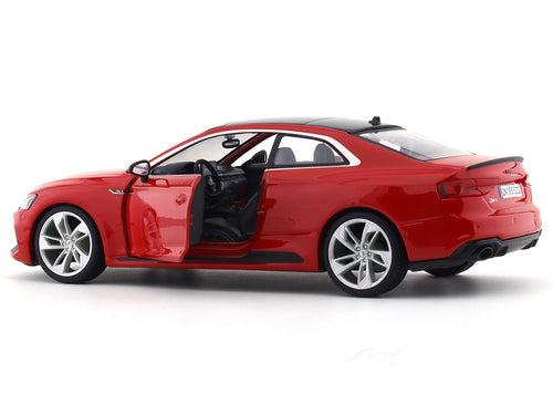 Audi RS 5 Coupe Red 1:24 Bburago licensed diecast Scale Model car