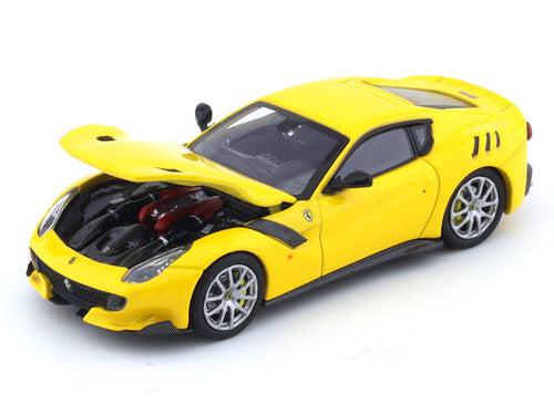 Ferrari F12 TDF Yellow 1:64 Stance Hunters diecast scale model car