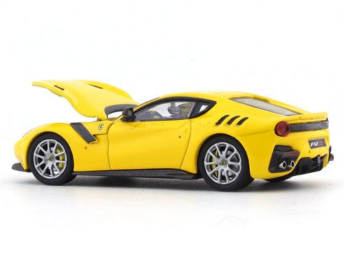 Ferrari F12 TDF Yellow 1:64 Stance Hunters diecast scale model car