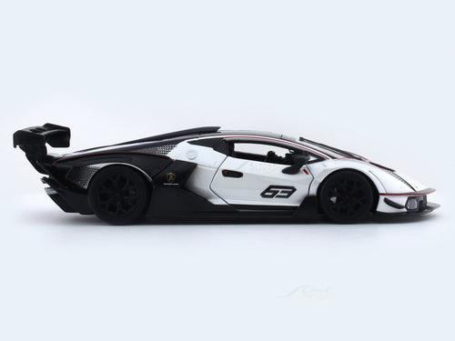 Lamborghini Essenza SCV12 White 1:24 Bburago licensed diecast Scale Model car