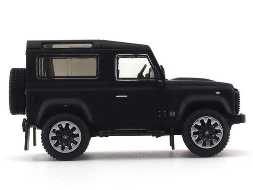 Land Rover Defender 90 Works 70th Edition matte black 1:64 LCD Models diecast scale model car miniature