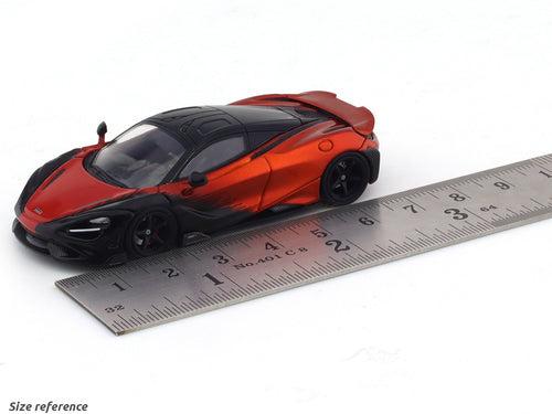 McLaren 765LT orange / black 1:64 CM Model diecast scale model car miniature