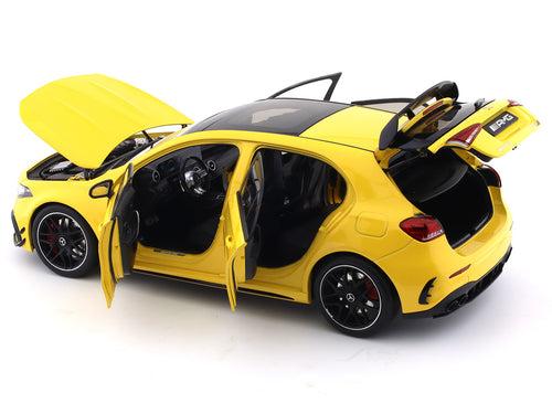 Mercedes-Benz A45 S yellow 1:18 NZG x Kengfai diecast Scale Model collectible