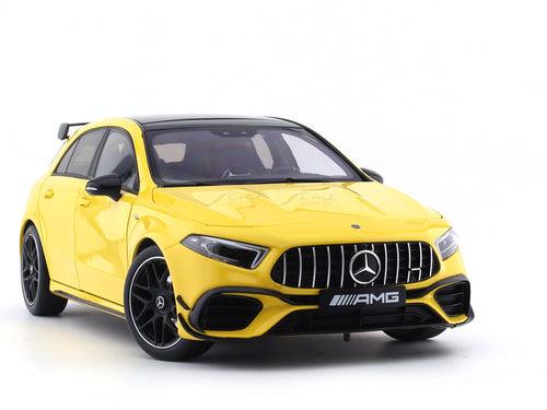 Mercedes-Benz A45 S yellow 1:18 NZG x Kengfai diecast Scale Model collectible