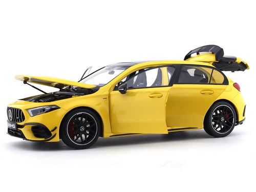 Mercedes-Benz A45 S yellow 1:18 NZG x Kengfai diecast Scale Model collectible