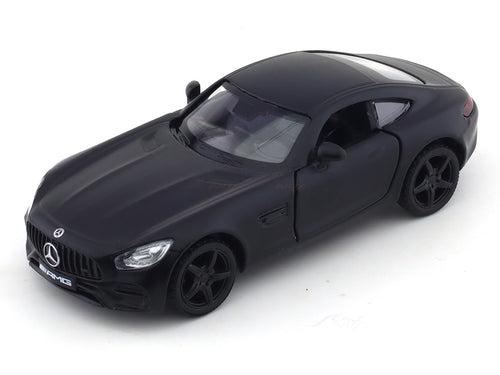 Mercedes-Benz AMG GTS black 1:36 Super Fast pull back car scale model