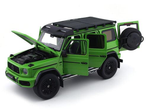 Mercedes-Benz G Class G63 AMG 4x4 green 1:18 iScale diecast Scale Model collectible