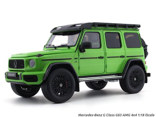 Mercedes-Benz G Class G63 AMG 4x4 green 1:18 iScale diecast Scale Model collectible