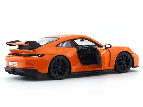 Porsche 911 GT3 Orange 1:24 Bburago licensed diecast Scale Model car