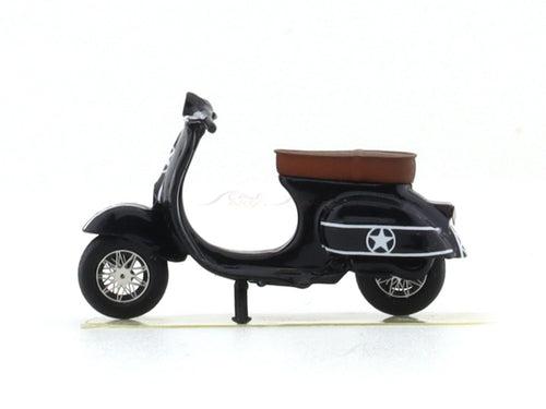 Scooter black 1:64 YTM resin scale model bike