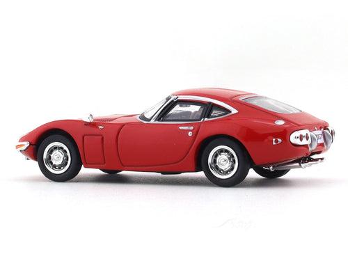 Toyota 2000GT red 1:64 LCD Models diecast scale model car miniature