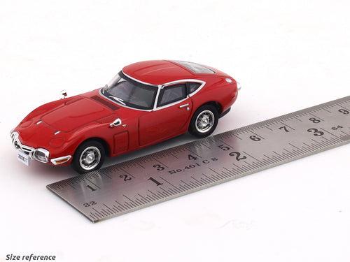 Toyota 2000GT red 1:64 LCD Models diecast scale model car miniature