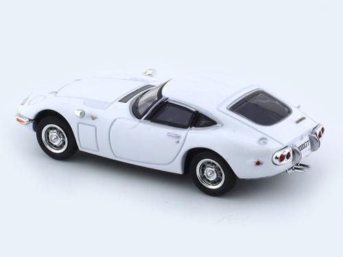 Toyota 2000GT white 1:64 LCD Models diecast scale model car miniature