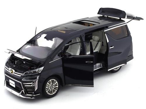 Toyota Vellfire Black 1:18 Kengfai diecast Scale Model van