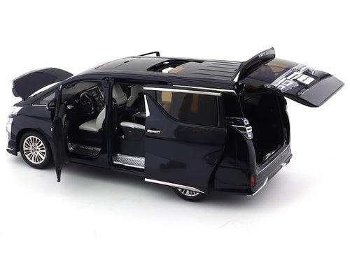 Toyota Vellfire Black 1:18 Kengfai diecast Scale Model van