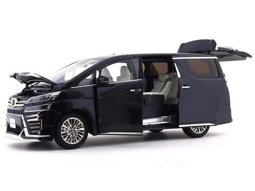 Toyota Vellfire Black 1:18 Kengfai diecast Scale Model van