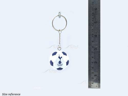 Tottenham football white keyring / keychain