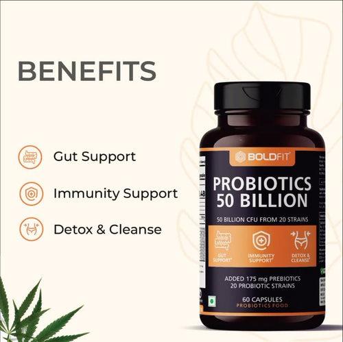 Probiotics 50 Billion with 20 Strains