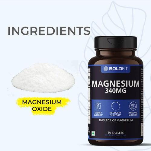 Boldfit Magnesium 340 Mg Supplement